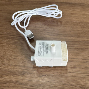 Pompe à eau silencieuse à circulation d'eau en plastique écologique intelligente DC5V, distributeur d'eau pour animaux de compagnie, petit aquarium, salon, espace d'aquarium - Product Image 1