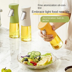 Pulvérisateur d'huile d'olive en verre 280 ml pour cuisine, pâtisserie, salade, barbecue, ustensile de cuisine OS01 - Product Image 5