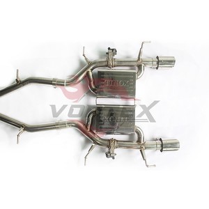 Sistema de Escape Catback con Válvulas de Acero Inoxidable Vortex para Cadillac ATS 2.0T LTG 2013-2019, Puntas Dobles de Doble Pared, Soldadura TIG, Soportes - Product Image 4