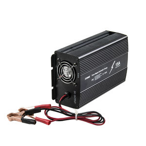 Chargeur <span class=keywords><strong>de</strong></span> batterie solaire 15A 12V 180W 3 étapes QC3.0 certifié CE avec garantie <span class=keywords><strong>de</strong></span> 24 mois, en alliage d'aluminium, type C, avec pince crocodile pour - Product Image 3