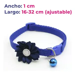 Set di 3 collari regolabili per cani e gatti, confortevoli, 16-32 cm - Product Image 4