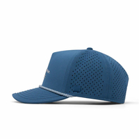 Gorras de Camionero Personalizadas de Alta Calidad, Impermeables, Gorra de Béisbol de 5 Paneles, Ajustable, con Cuerda, Perforada, Deportiva, de Pesca, Unisex