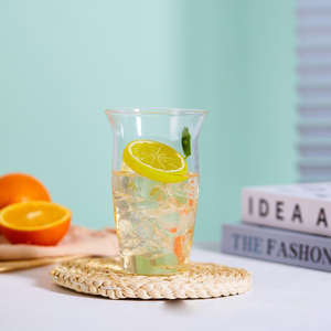 Bicchiere da <span class=keywords><strong>Caffè</strong></span> in Vetro Borosilicato Trasparente Noble <span class=keywords><strong>Happy</strong></span> 350ml, Resistente al Calore, Sicuro per Alimenti, Design Moderno e Unico, Strato Singolo - Product Image 5