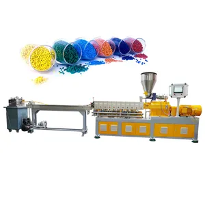 Polyester fiber pellets plastic extruder china manufacturer pelletizing machine for plastic