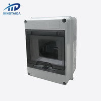 Boîtier plastique extérieur étanche IP65 ABS Interrupteur 5 voies Panneau électrique MCB Circuit Rail DIN Boîte de jonction de puissance Vialmax High
