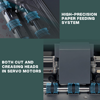 Máquina de Corte de Etiquetas Autoadhesivas Automática A3+ de Doble Cabezal para Impresión de Letreros, Manualidades y Corte de Vinilo
