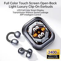 Écouteurs TWS à Clip Ouvert, Écran Tactile Couleur, Contrôle par APP, Boîtier 300mAh AB5656C V6.0 – Idéal pour les Voyages, le Bureau et les Appels – Offre Spéciale