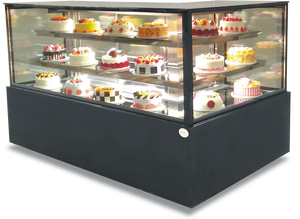 Vitrine réfrigérée pour gâteaux en forme de L, prix de gros bon marché - Product Image 2