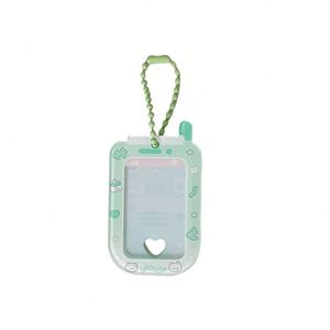 <b>Custom</b> Photo Keychains for Students, Fashion Acrylic ID Keyring with Letterpress Printing, PVC <b>Keychain</b> for Business Gift - Product Image 5
