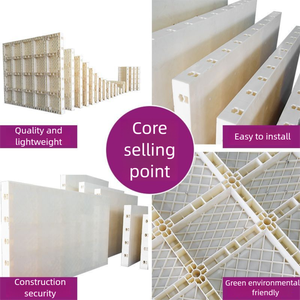 قوالب بناء خفيفة الوزن من مادة ABS قابلة لإعادة التدوير لصب الخرسانة، إطار قالب مخصص للتطبيقات المختلفة - Product Image 4