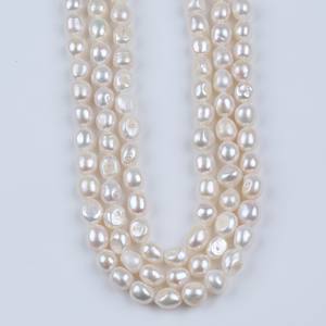 10-11mm White Edison Freshwater <b>Pearls</b> Natural Scattered Particles for DIY Necklace Bracelet Earrings <b>Loose</b> <b>Pearls</b> - Product Image 1