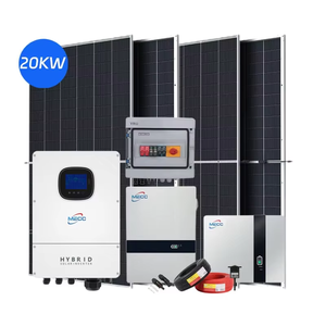 เครื่องกำเนิดพลังงานทดแทน MECC 20KW พร้อมแผงโซลาร์เซลล์แบบโมโน 550W พร้อมระบบพลังงานแสงอาทิตย์แบบไฮบริดประสิทธิภาพสูง - Product Image 1