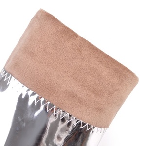 Bottes longues moulantes pour femmes, style boîte de nuit, à talon aiguille, en cuir miroir spécial, sexy, montantes jusqu'au-dessus du genou - Product Image 6