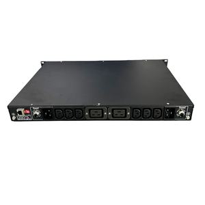 Interruptor monofásico STS 1U 45A Montado en Rack de 19 pulgadas, cambio <span class=keywords><strong>SCR</strong></span> de corte único de 220VAC para sala de telecomunicaciones, tipo PC - Product Image 5