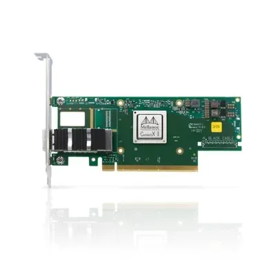 Orijinal yeni PCIe x16 ConnectX-6 VPI adaptör kartı tek Port 100Gb IB 100GbE QS FP56 sunucu ağ kartı MCX653105A-ECAT WIFI