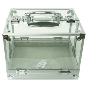 Boîte en Acrylique de Qualité Casino, Étui Transparent <span class=keywords><strong>Vide</strong></span> pour 600 Jetons de <span class=keywords><strong>Poker</strong></span>, Ouverture Double Face, Prêt à Expédier Sans Jetons - Product Image 2