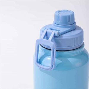 Botella de Agua Aislada de Acero Inoxidable con Vaso Portátil para Estudiantes - Product Image 4