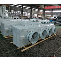 Enfriador de Aire Evaporativo con Descongelación por Agua Serie YueXue SDd con 4 Motores de Ventilador y Boquilla Larga