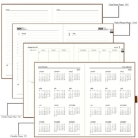 Carnet Calendrier 2027 - Agenda Quotidien A5 - Design Simple - Carnet