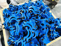 Processus de moulage de fonte ductile de tuyau de PVC de ventes directes d'usine de source pour la bride de selle de fer