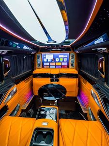 Asiento de Piloto de Lujo Modificado con Masaje, Ventilación y Reclinación en Cuero Nappa para W447 Alphard <span class=keywords><strong>Vito</strong></span> Camper Van RV Autocaravana Fila Delantera MPV - Product Image 1