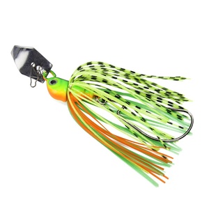 Señuelo giratorio de silicona Beardfish para cebo vivo, 7cm 10g, con anzuelo de cabeza de plomo en forma de pez - Product Image 4