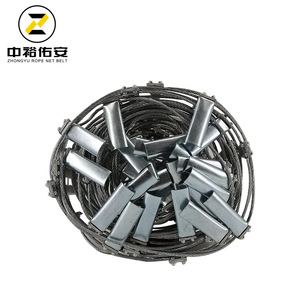 Zhongyu Rope <b>Net</b> Belt Steel <b>Wire</b> Rope Ladder 4ft And Above For High Altitude Rescue Operations - Product Image 5