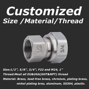 管状タンク3/4 Ghtガーデンホーススレッドアダプタークイックカプラーパイプコネクター継手プラグプラスチックPvc灌漑金属オス - Product Image 4