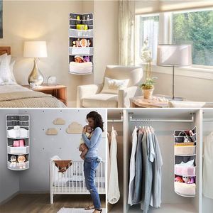 Organizador de Armario Colgante con 3 Bolsillos Grandes y 4 Pequeños para Dormitorio, Gran Venta - Product Image 5