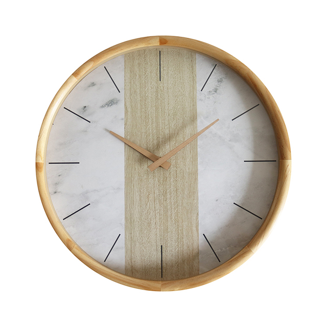 Factory wholesale customized wooden wall clock