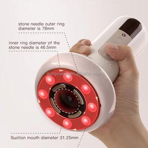 Masseur Électrique de Thérapie par Ventouses, <span class=keywords><strong>Ventouse</strong></span> à Aspiration Sous Vide, Guasha, Anti-<span class=keywords><strong>Cellulite</strong></span>, Beauté et Santé, Grattage, Chaleur Infrarouge, Amincissement du Dos - Product Image 3