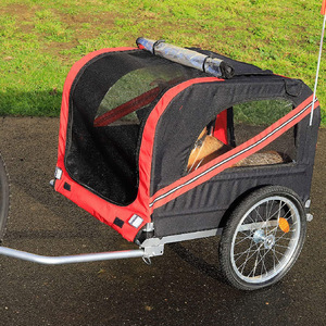 Ngoài trời lớn có thể gập lại cắm trại Pet Dog hai bánh xe đạp Trailer có thể gập lại Wagon joggesr - Product Image 3