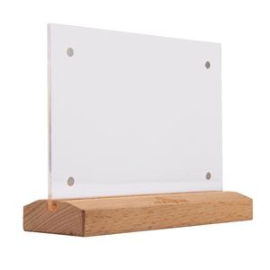 Wholesale Custom Double Sided Acrylic <b>Table</b> Stand Sign Menu <b>Card</b> Holder Display Stand - Product Image 4