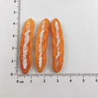 Frites chips cabochon en résine breloques pour pince à cheveux collier porte-clés fabrication de bijoux accessoires de bricolage