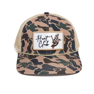 عالية الجودة التمويه الصحراء التمويه الطيور المائية بطة البط البطة الصيد في الهواء الطلق بالجملة حبل التكتيكية 6 لوحة سائق الشاحنات قبعة قبعة - Product Image 4