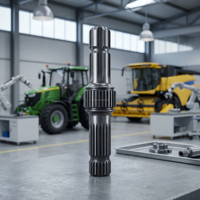 Eje de transmisión PTO de alta resistencia para tractor rotativo de 6 y 21 estrías, calidad premium, grado industrial, agrícola