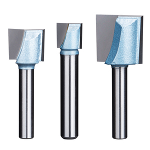 Huhao Alta Qualidade Broca Reta Corte Industrial Métrica Clear Bottom Cortador Carpintaria Cortador de Slotting Cortador Router Bit - Product Image 2