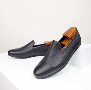 Mocasines de Hombre de Cuero Genuino de Alta Gama con Suela Gruesa, Cierre Deslizante, Estilo Oxford Moderno, Zapatos Casuales para Bodas y Ocasiones Especiales - Product Image 6
