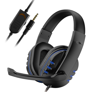 Alta calidad barato OEM Auriculares auriculares PC auriculares y auriculares gamer con cable estéreo auriculares con micrófono para juegos - Product Image 4