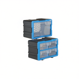 Unidad de Cajones Modulares Fervi con Bandejas Extraíbles, Gabinete de Almacenamiento de Herramientas con 4 Compartimentos - Product Image 2