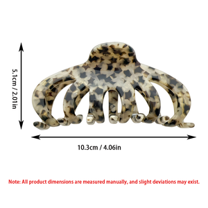 Barrettes à <span class=keywords><strong>cheveux</strong></span> vintage en acétate DD, pince à <span class=keywords><strong>cheveux</strong></span>, pince à <span class=keywords><strong>cheveux</strong></span> en écaille de tortue, grandes pinces à <span class=keywords><strong>cheveux</strong></span> en forme de pieuvre, antidérapantes, forte tenue - Product Image 5