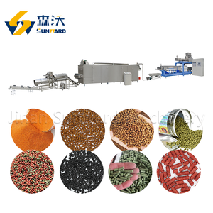 Ligne d'équipement de machine d'extrusion d'alimentation de tilapia poisson alimentent l'usine flottante de fabricant de machines de granule - Product Image 3