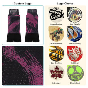 Camiseta Deportiva de Alta Calidad para Hombre, de Secado Rápido, Transpirable, 100% Poliéster, con Estampado Digital, Informal, para Gimnasio - Product Image 3