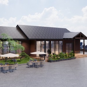 <b>Prefab</b> <b>House</b> Light Steel Frame Villa Modern Design Hotel Use Customizable Modules - Product Image 2