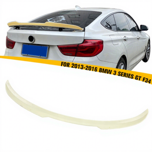 Alerón trasero de fibra de carbono ABS para coche, extensión de alerón trasero para BMW Serie <span class=keywords><strong>3</strong></span> GT F34 <span class=keywords><strong>Gran</strong></span> <span class=keywords><strong>Turismo</strong></span> 2013 2014 2015 2016 - Product Image 1