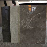 Panneaux MDF en marbre brillant UV, norme E1, mélaminés