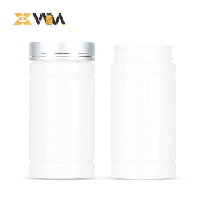 Factory Direct White Pill Bottle 100-250ml Pharma Grade with Pressure Sensitive Liner for Nutraceuticals - Product Image 1