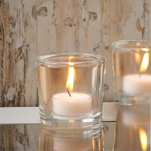 Portavelas cilíndrico para velas de té con forma de ostra (reutilizable) para decoración del hogar y celebraciones del Día de San Valentín - Product Image 2