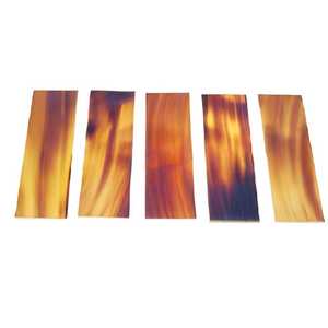 Escamas de Cuerno de Búfalo Indio Premium, Material Natural Multicolor para Fabricación de Cuchillos Personalizados, Manualidades y Proyectos de Bricolaje - Product Image 4