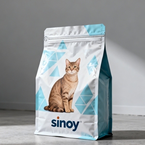 Alimento Premium para Mascotas en Bolsa de Fondo Plano, Tamaño Personalizable para Alimento de Animales de Zoológico, Pellets para Gatos Grandes, Alimento para Monos, Resistente a Desgarros y Perforaciones - Product Image 3